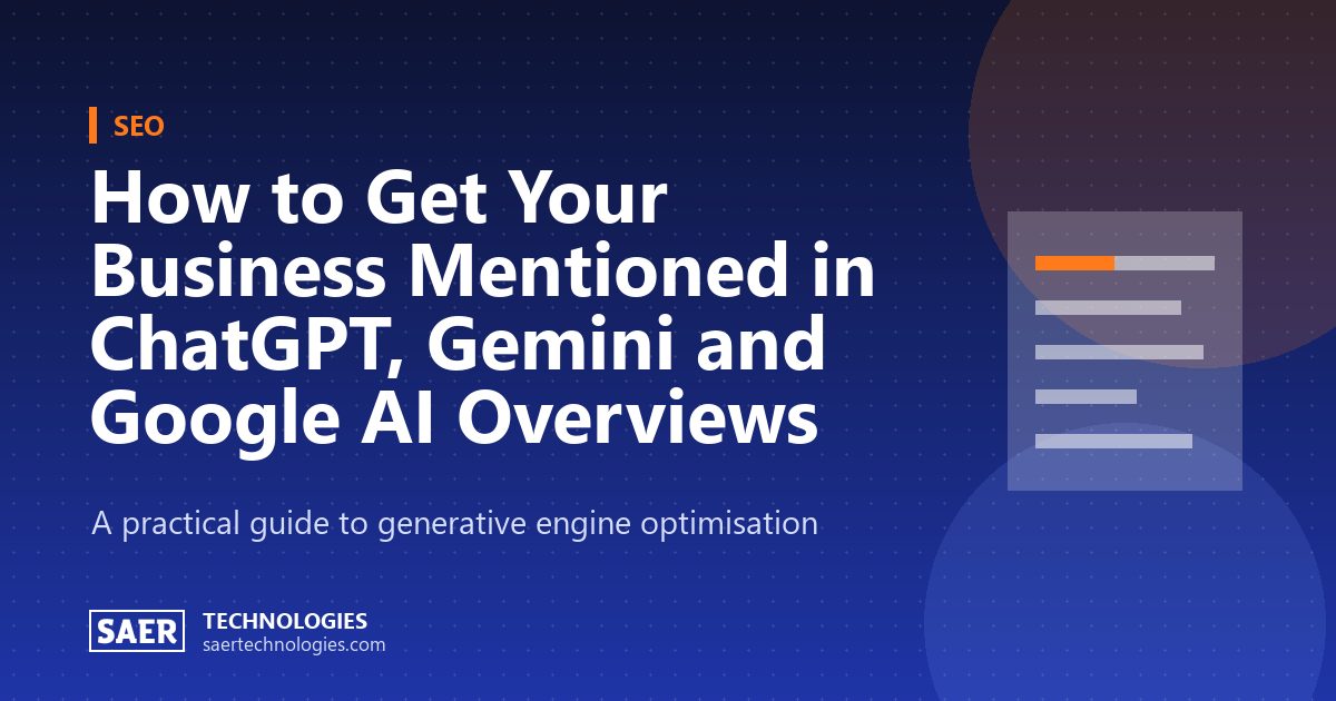 How to Get Your Business Mentioned in ChatGPT, Gemini and Google AI Overviews