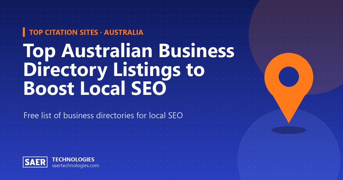 Top Australian Business Directory Listings to Boost Local SEO