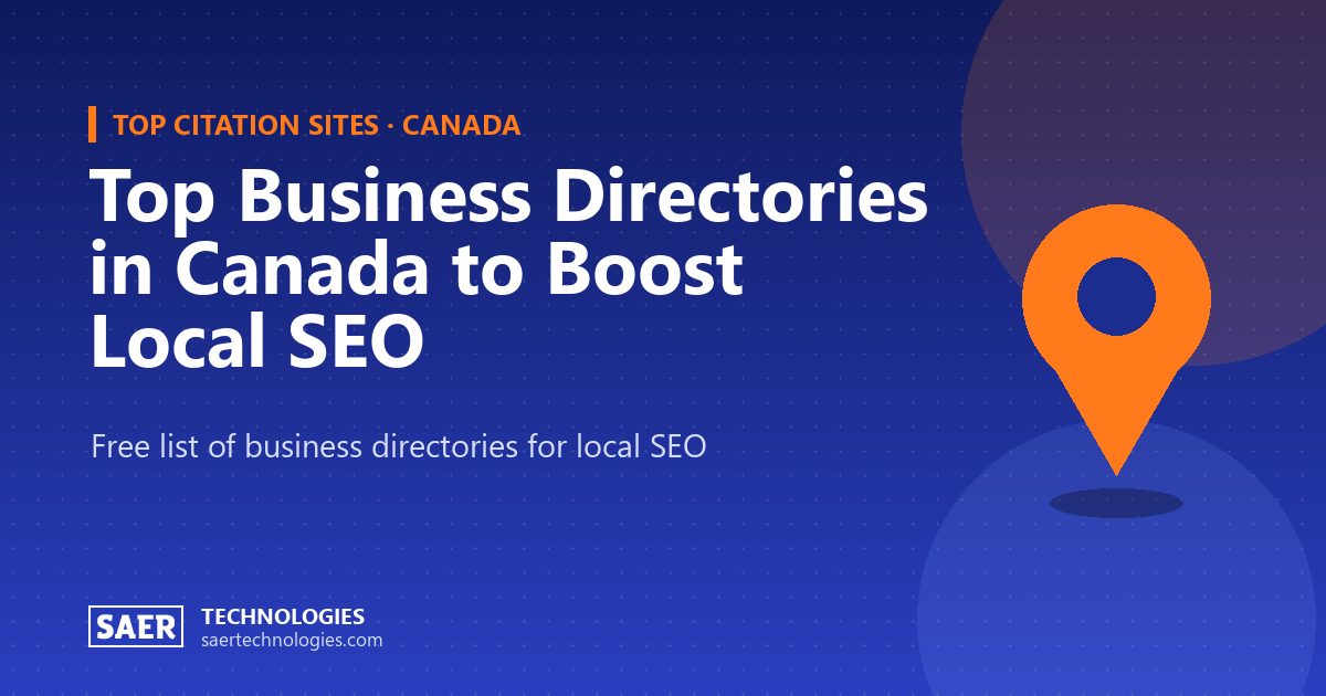 Top Business Directories in Canada to Boost Local SEO