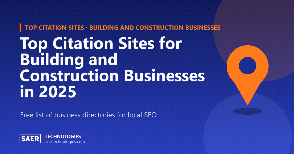 Top Citation Sites for Building and Construction Businesses in 2025