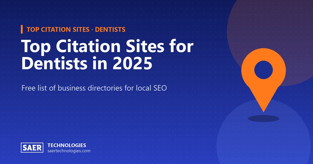 Top Citation Sites for Dentists in 2025