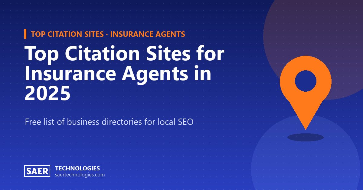 Top Citation Sites for Insurance Agents in 2025