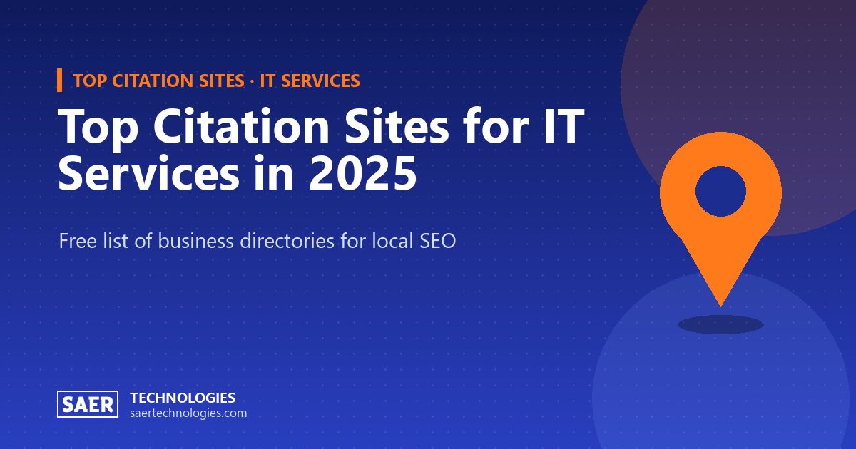 Top Citation Sites for IT Services in 2025