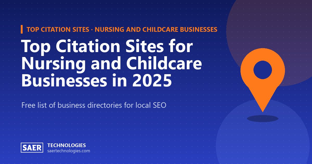 Top Citation Sites for Nursing and Childcare Businesses in 2025