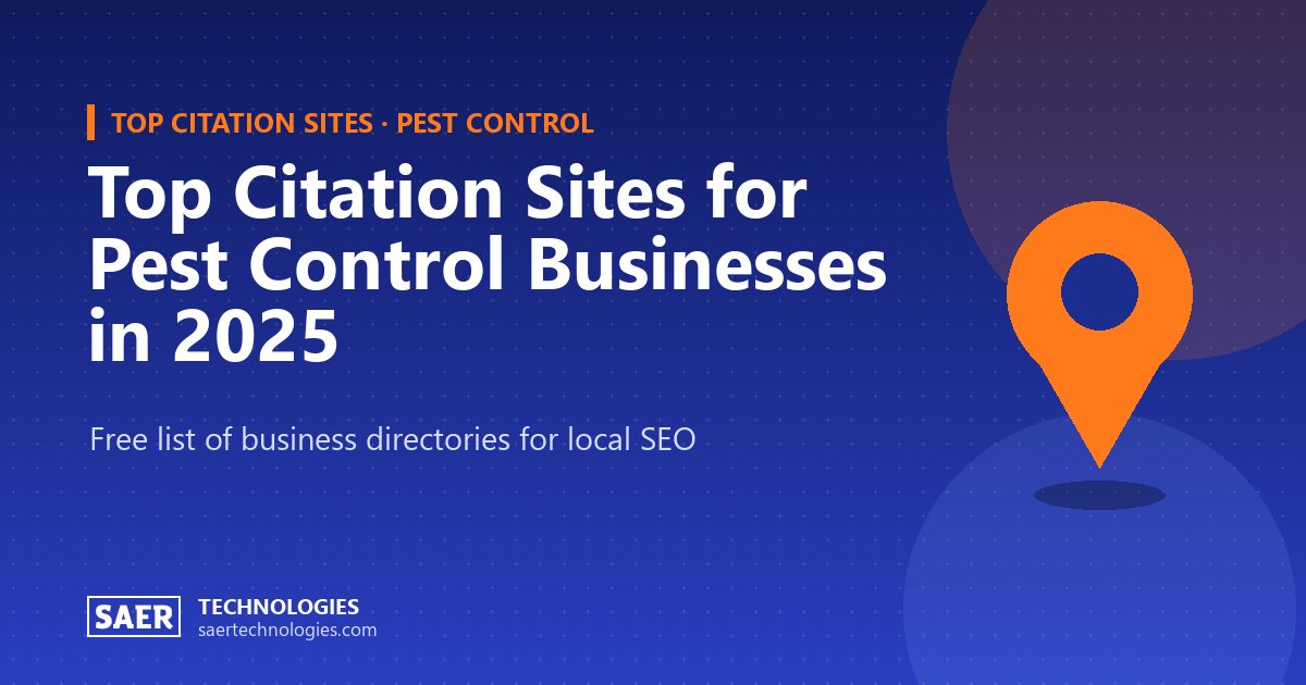 Top Citation Sites for Pest Control Businesses in 2025