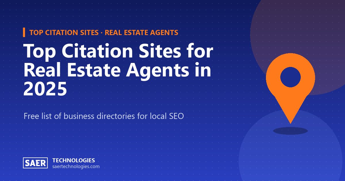 Top Citation Sites for Real Estate Agents in 2025