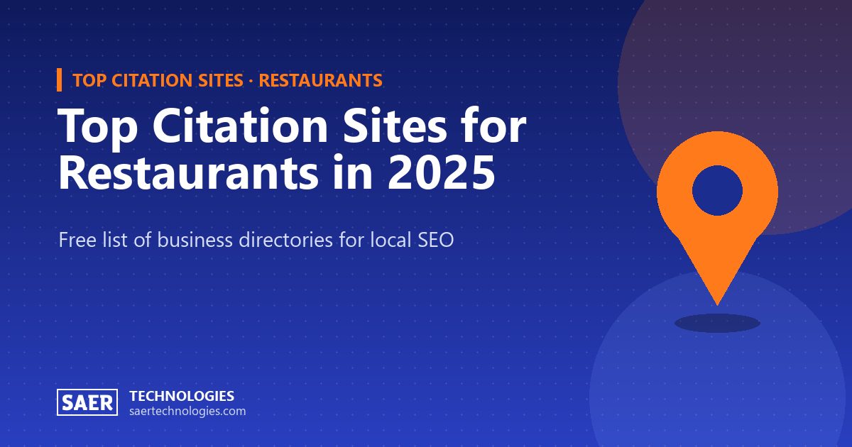 Top Citation Sites for Restaurants in 2025
