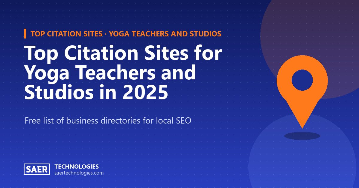 Top Citation Sites for Yoga Teachers and Studios in 2025